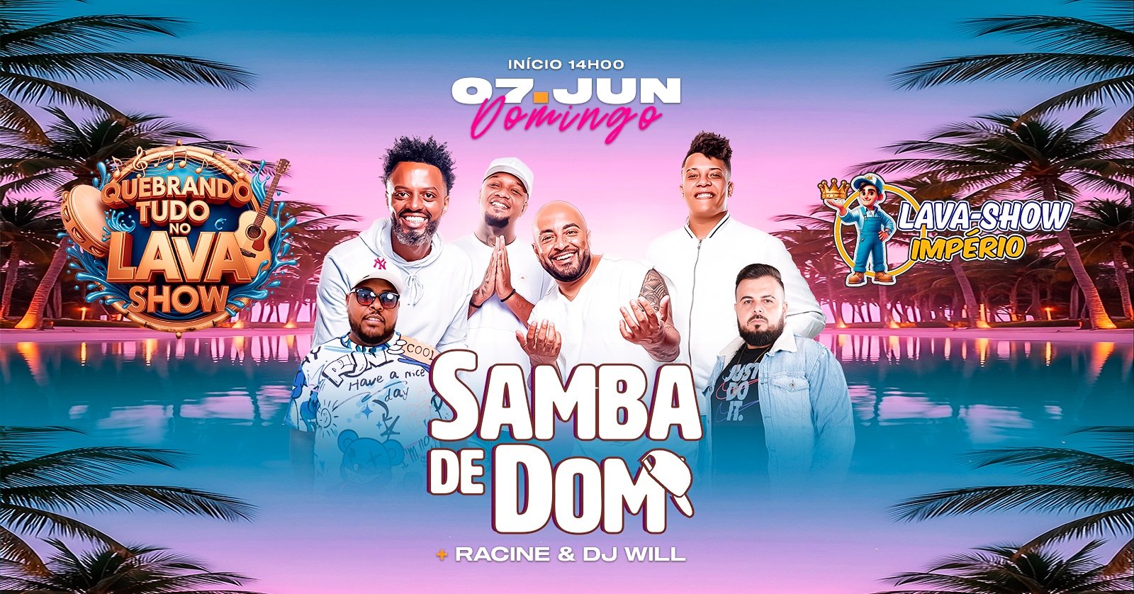 SAMBA DE DOM | Quebrando Tudo no Lava Show
