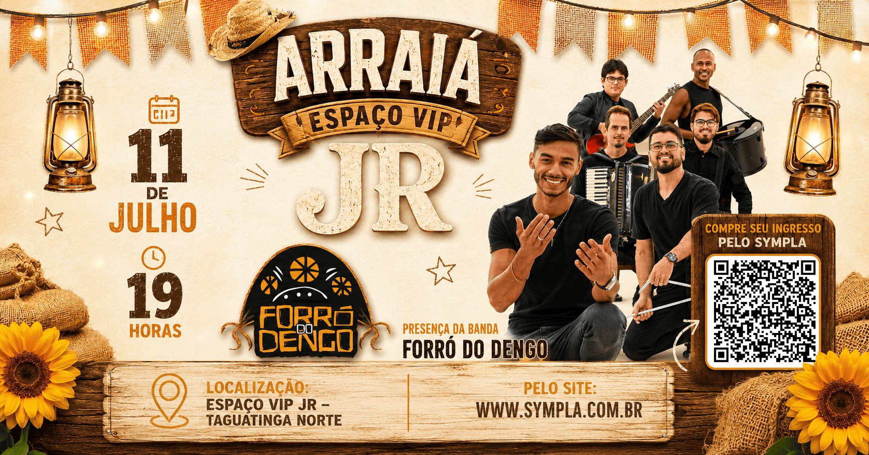 Arraiá do Espaço Vip Jr