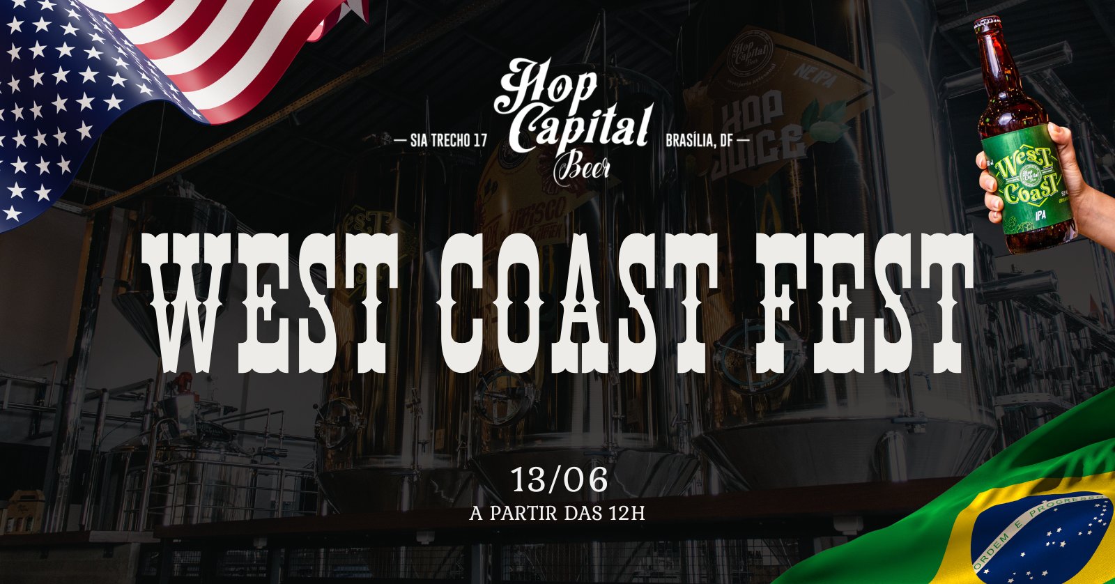 West Coast Fest! na Hop Capital Beer