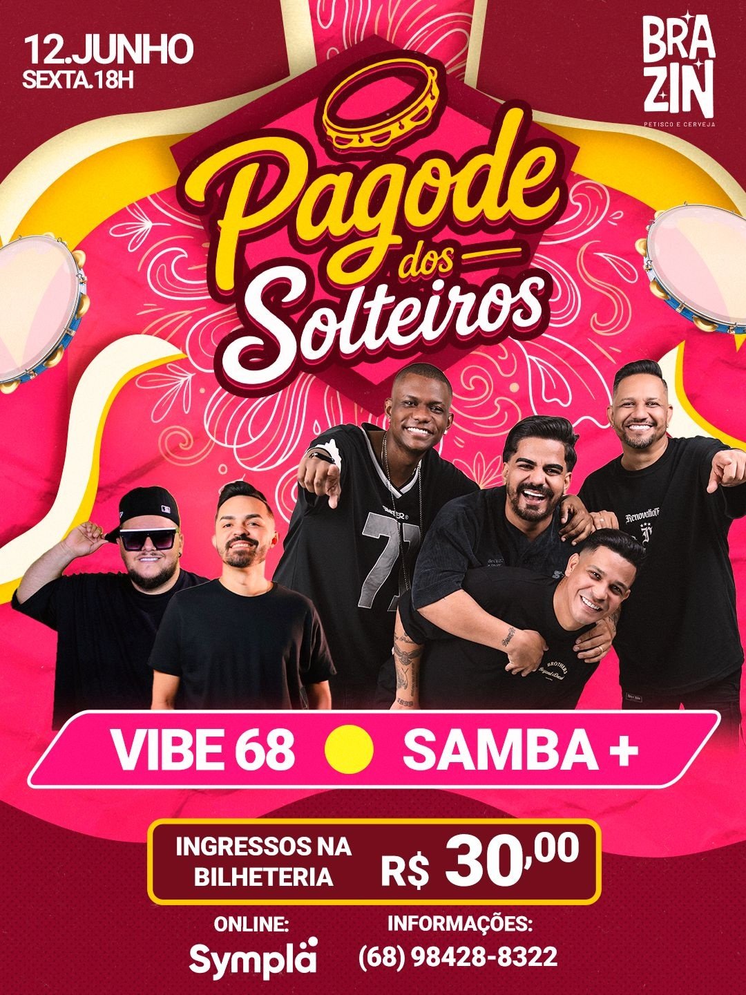 Pagode dos Solteiros no Brazin