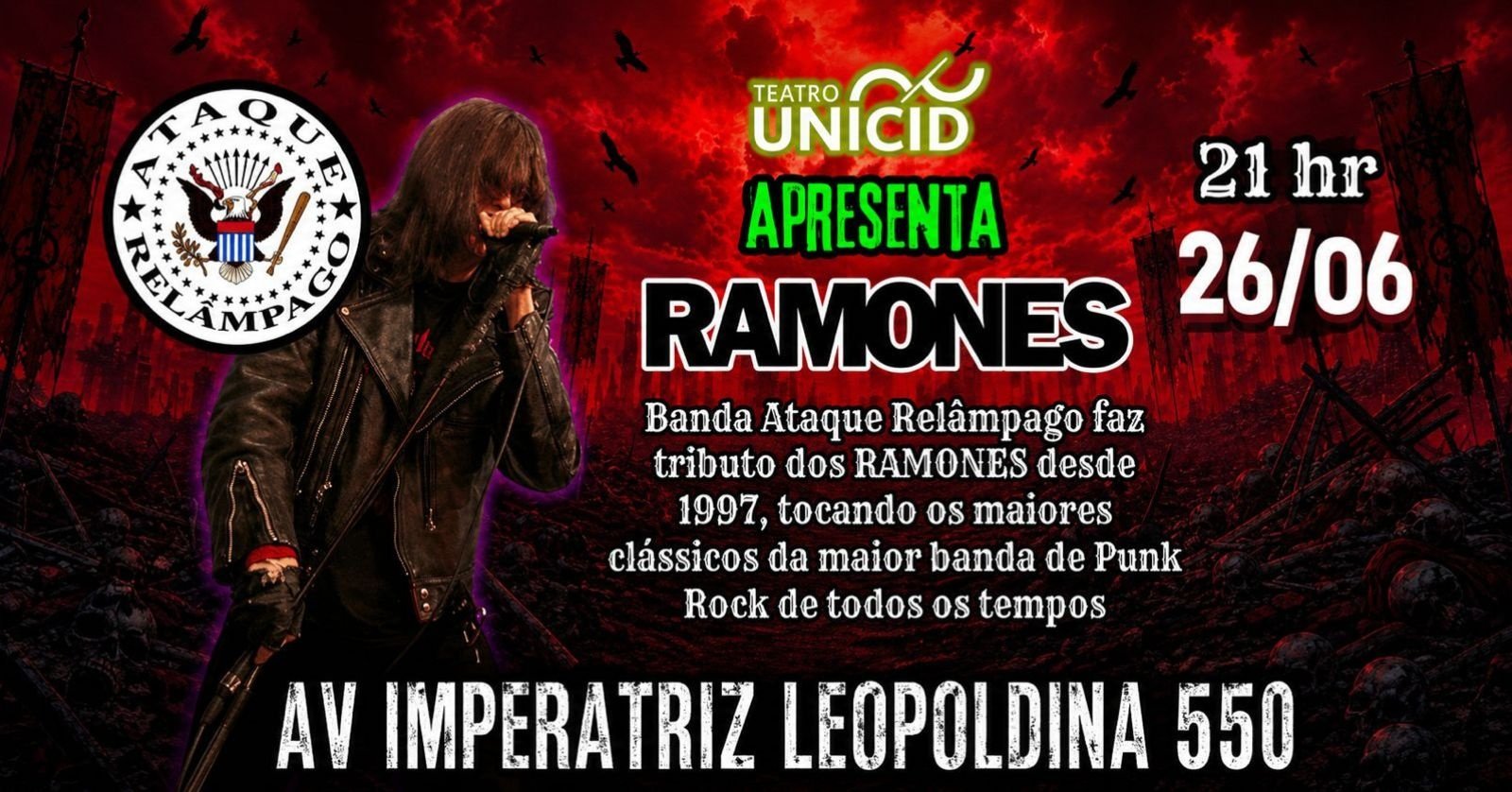 Ataque Relâmpago: Tributo aos Ramones
