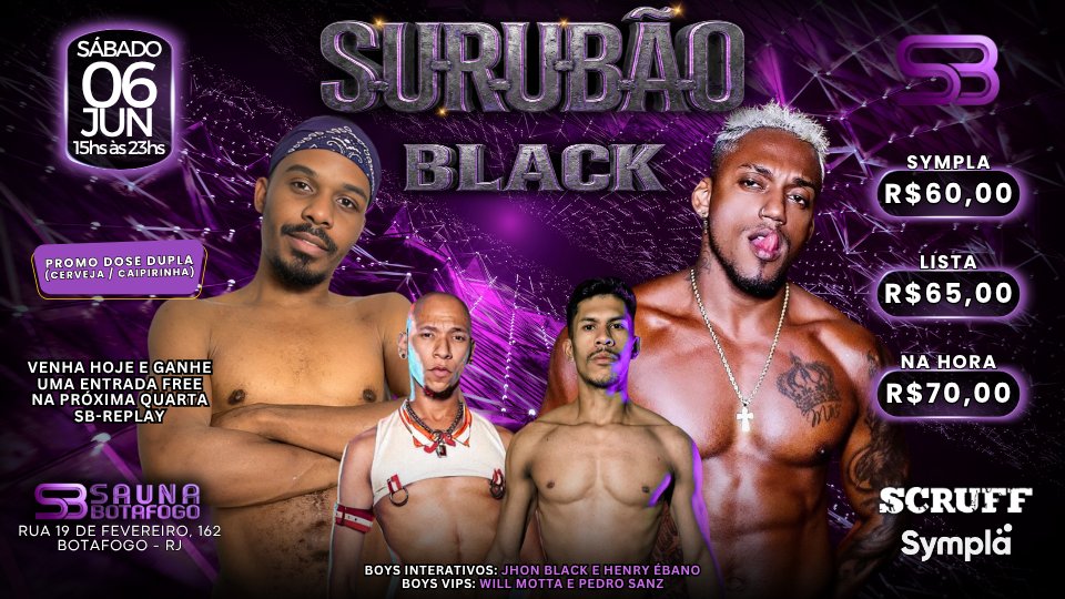 Sb Surubao Black