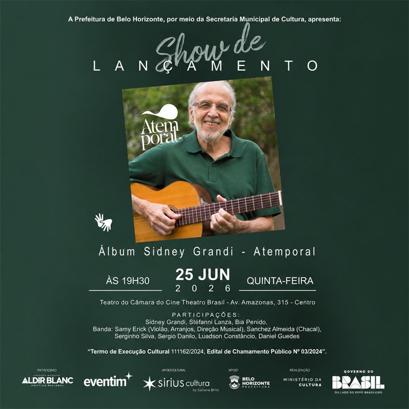Sidney Grandi e Banda – Projeto Atemporal