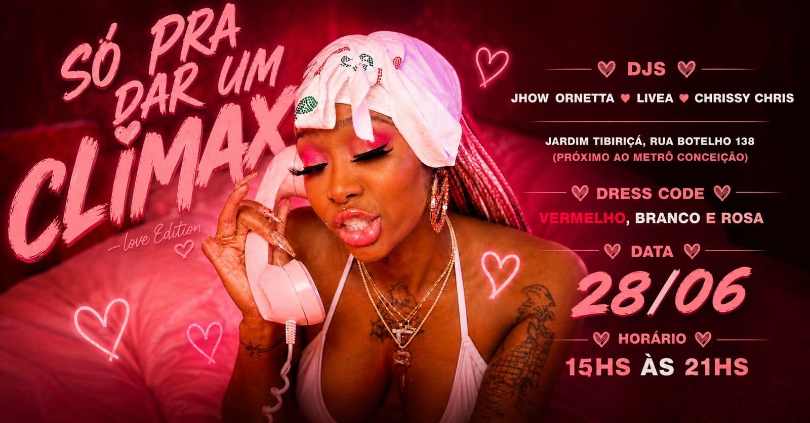 Só pra dar um Clímax Love Edition