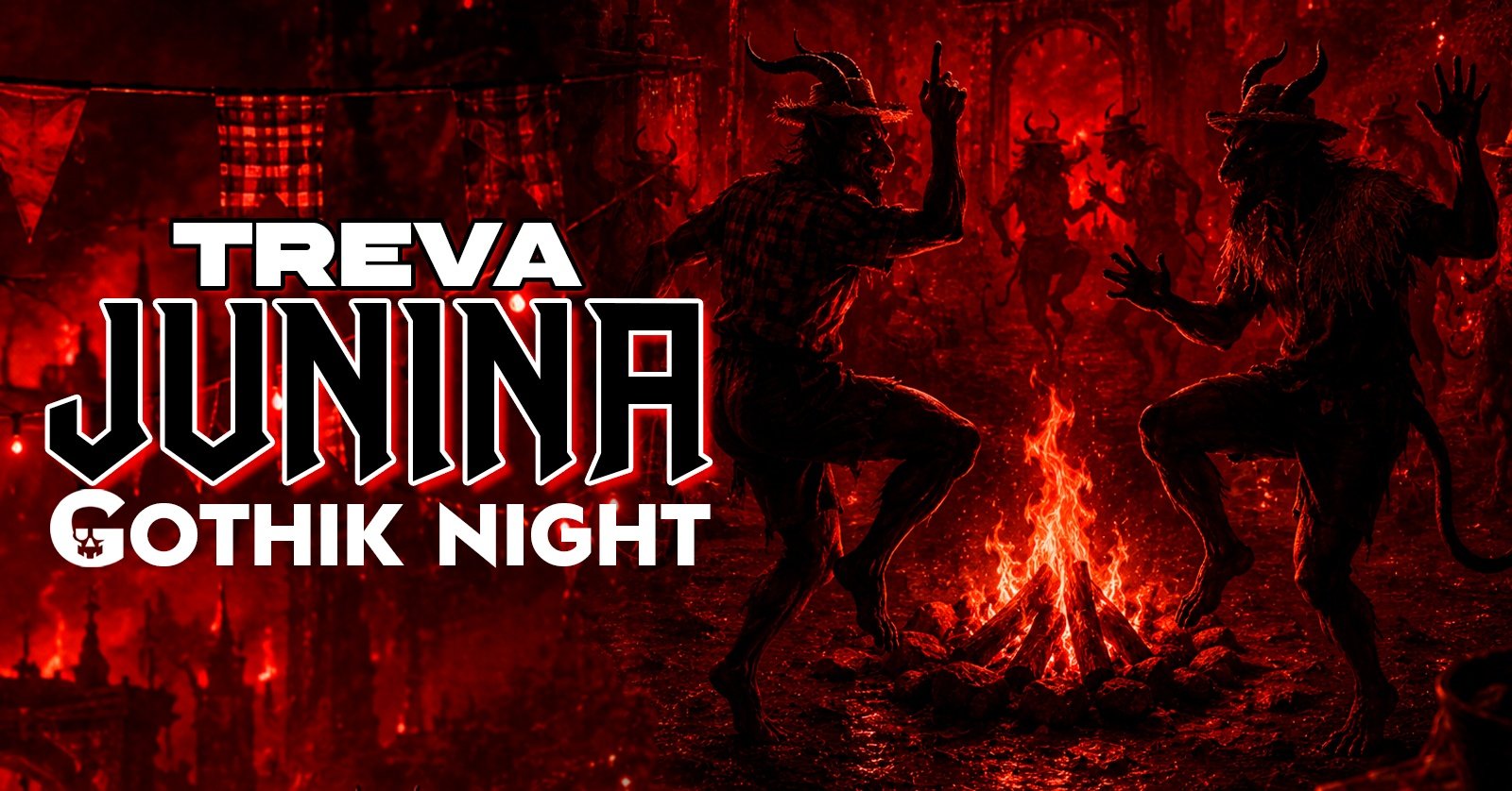 GOTHIK NIGHT: TREVA JUNINA Especiais: Joy Division/New Order + Bauhaus/Peter Murphy