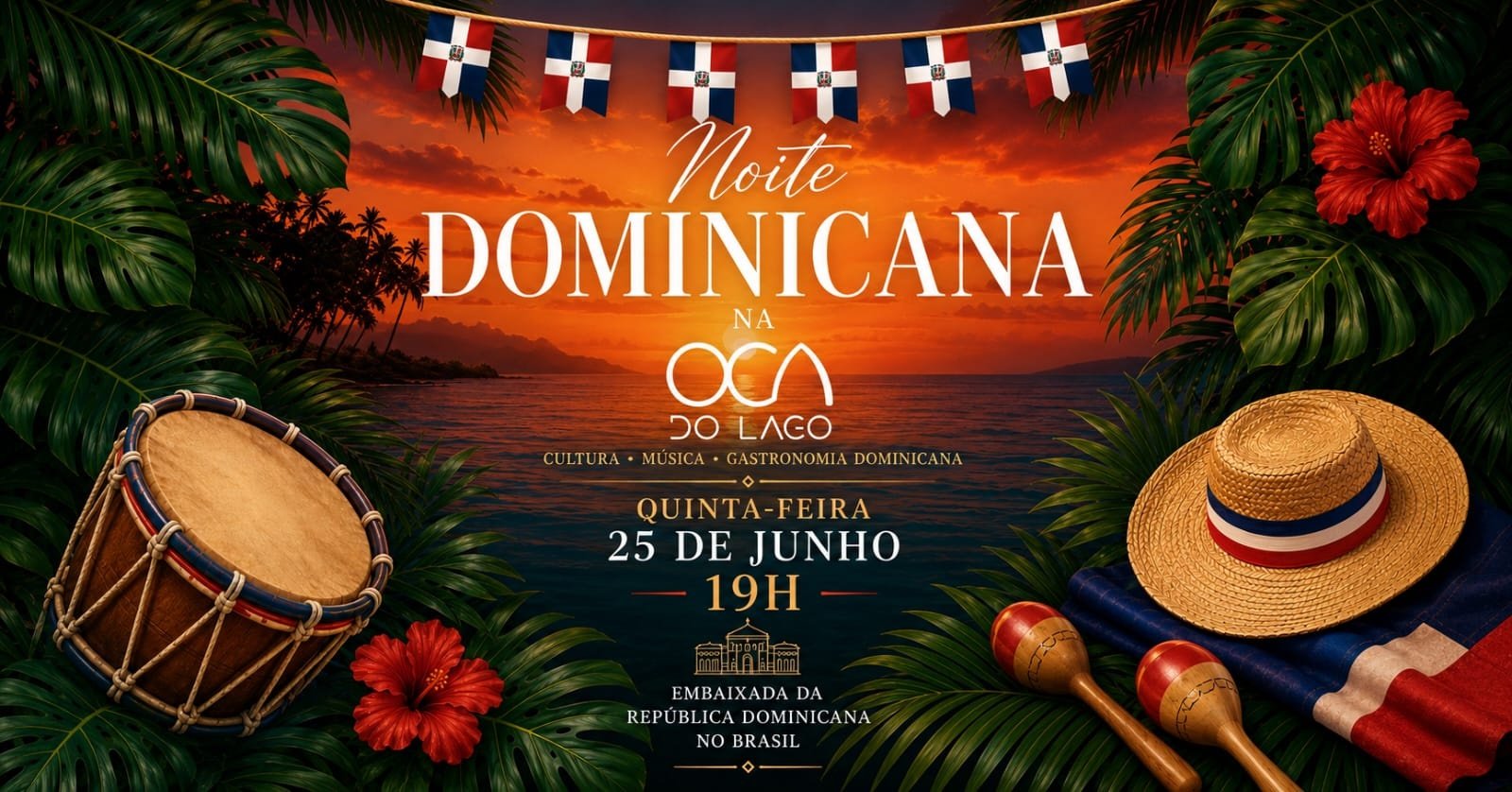 Noite Dominicana na Oca #14 25jun2026