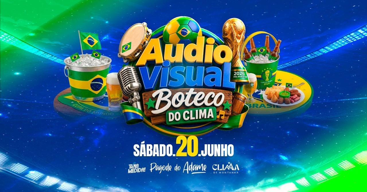 Gravação audiovisual Clima + Pagode do Adame.