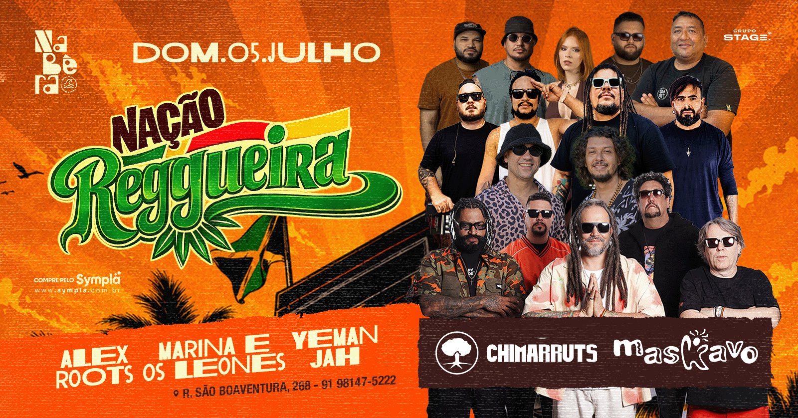 Nação Reggueira com Chimarruts & Maskavo