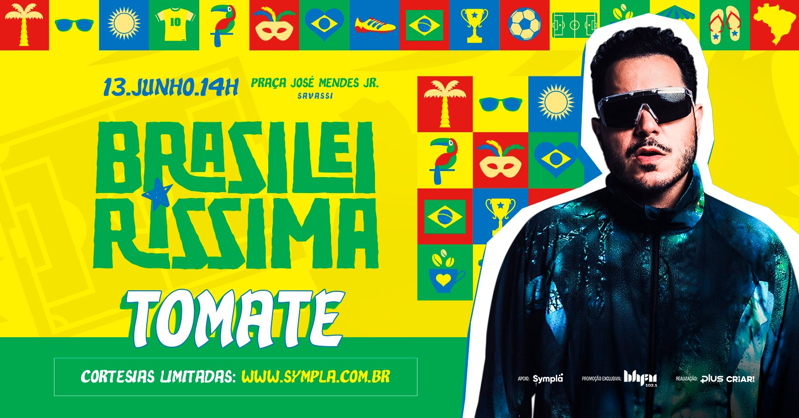 Brasileiríssima na Copa Tomate
