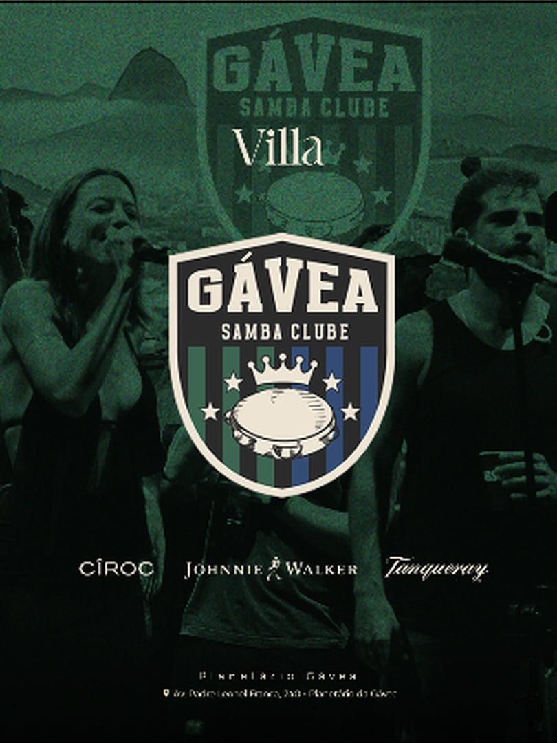 Flyer - GÁVEA SAMBA CLUBE