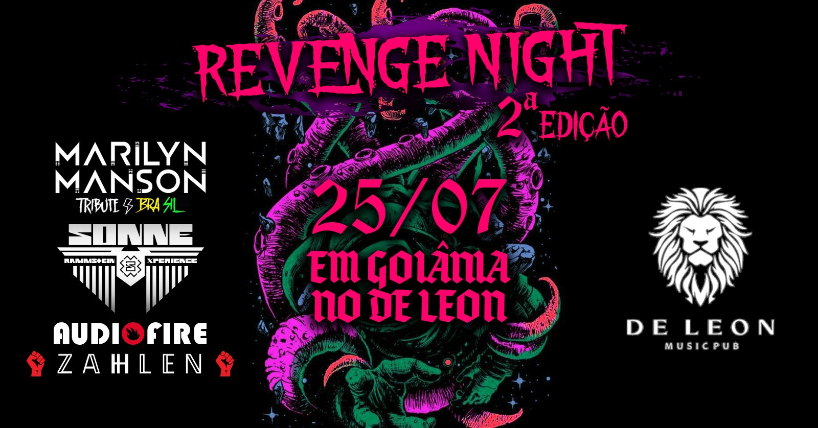 Revenge Night 2ª Edição Go