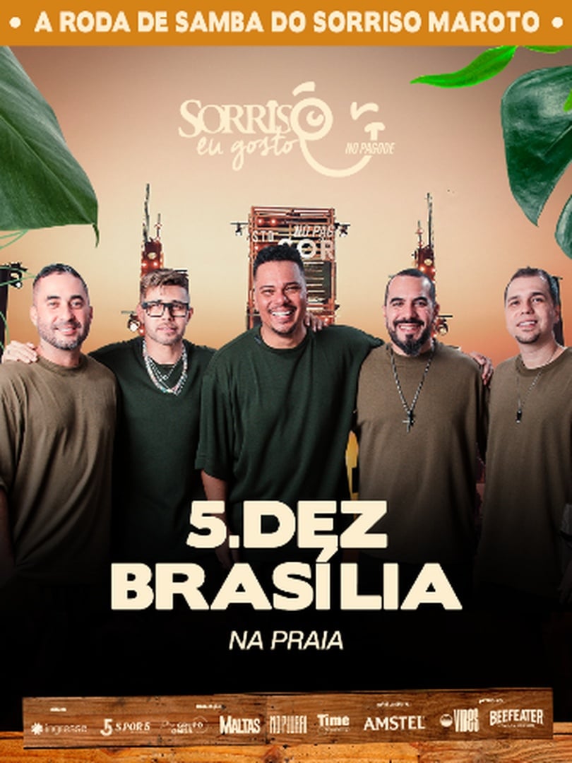 Sorriso Eu Gosto no Pagode Brasília
