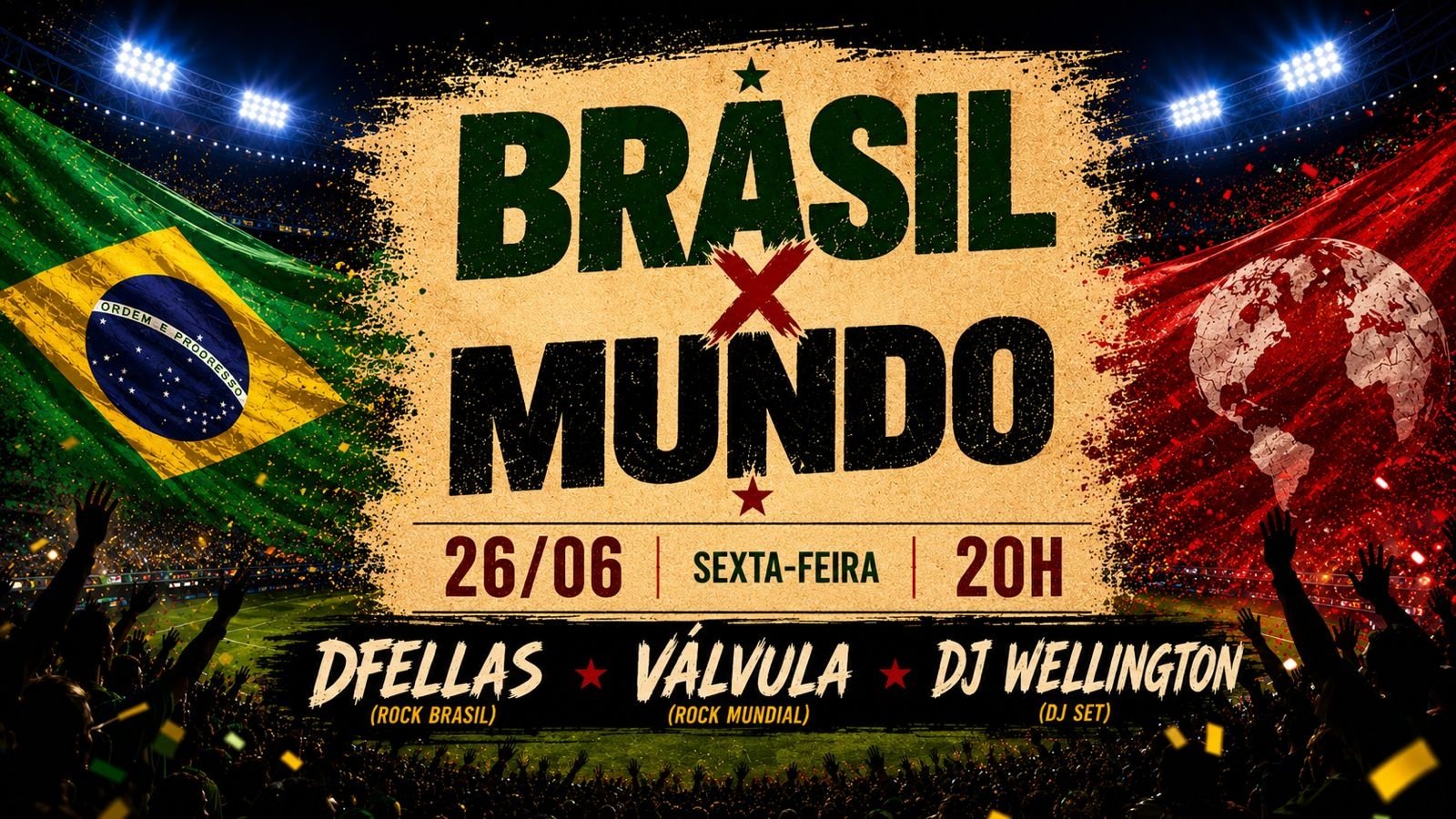 Brasil X Mundo Galpão 17
