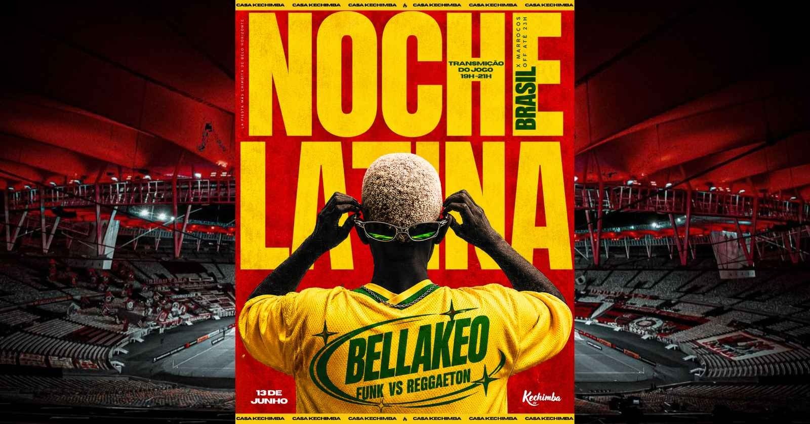 Bellakeo Sábado 13/06 20h Às 04h Casa Kechimba