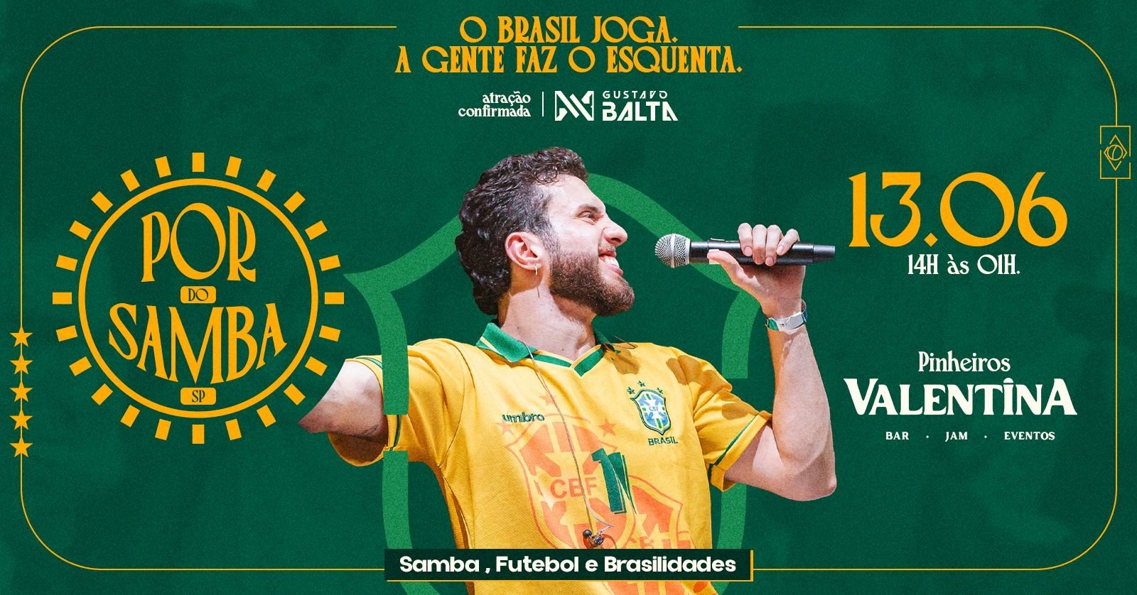 Deixa Levar + por do Samba