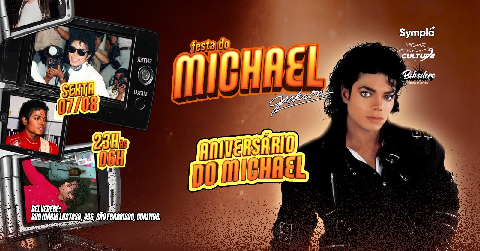 ESTREIA: Festa do Michael Jackson em Curitiba R. Inácio Lustosa, 496