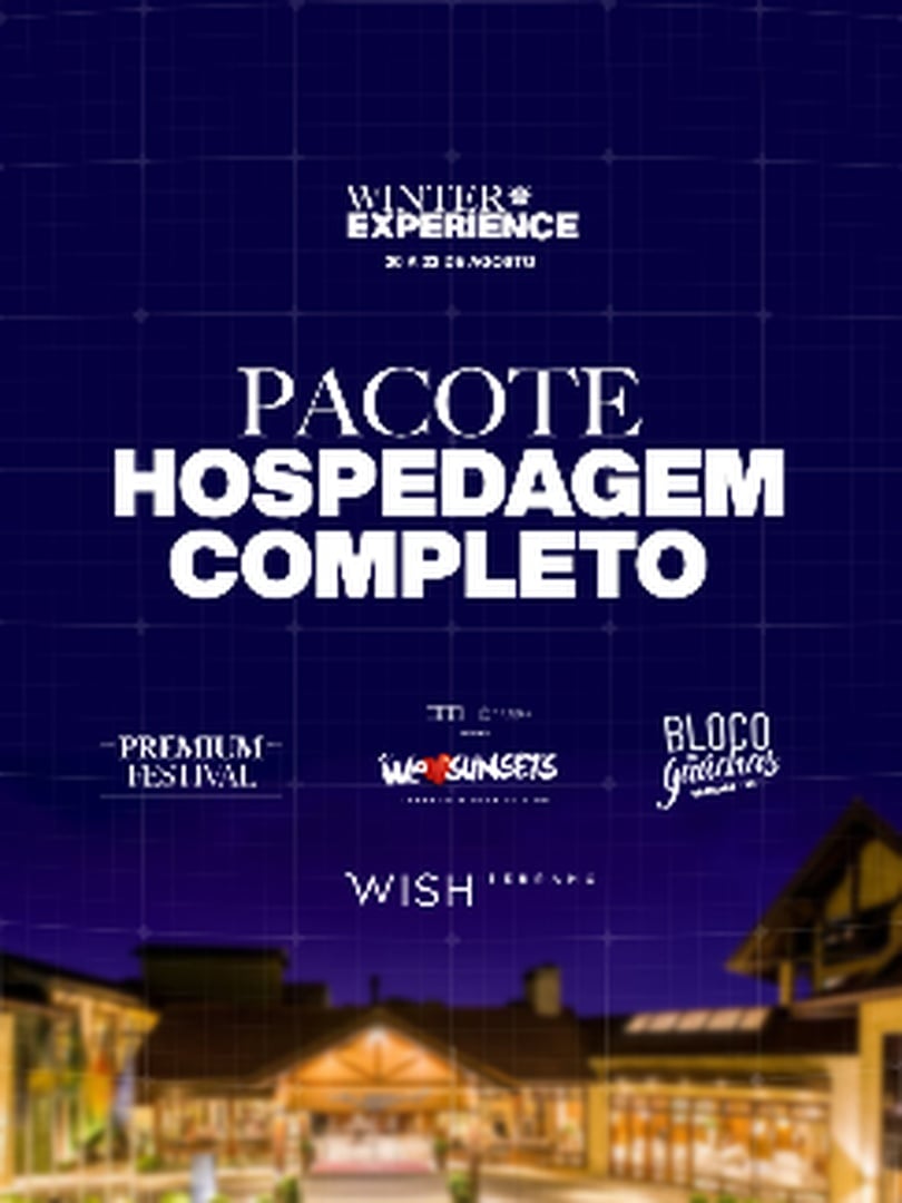 Gramado 2026 | Pacote de Hospedagem Completo (20/08 a 23/08)
