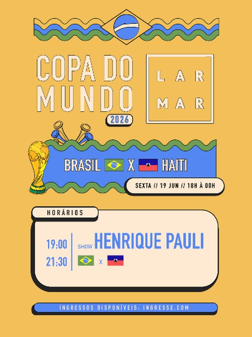 Copa do Mundo 2026 LAR MAR | 19.06