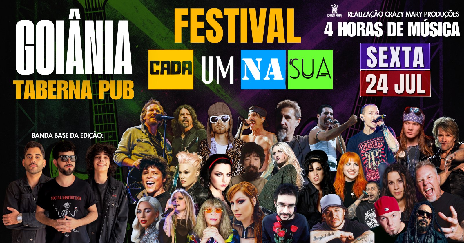 Festival Cada Um Na Sua em Goiânia/GO
