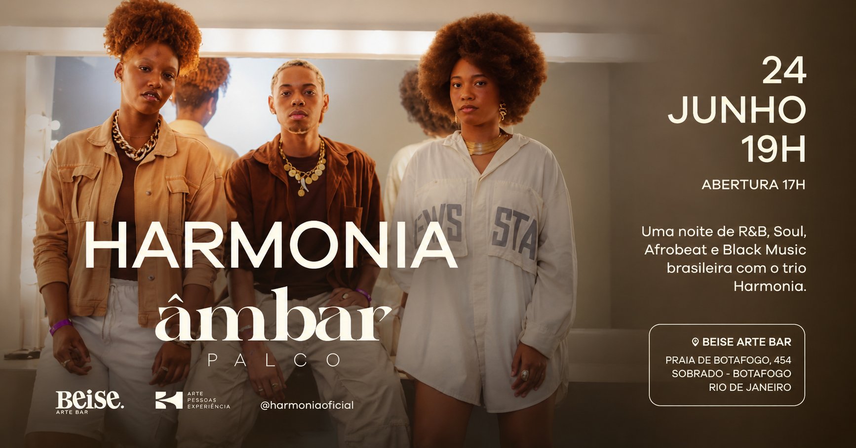 Harmonia no Âmbar Palco