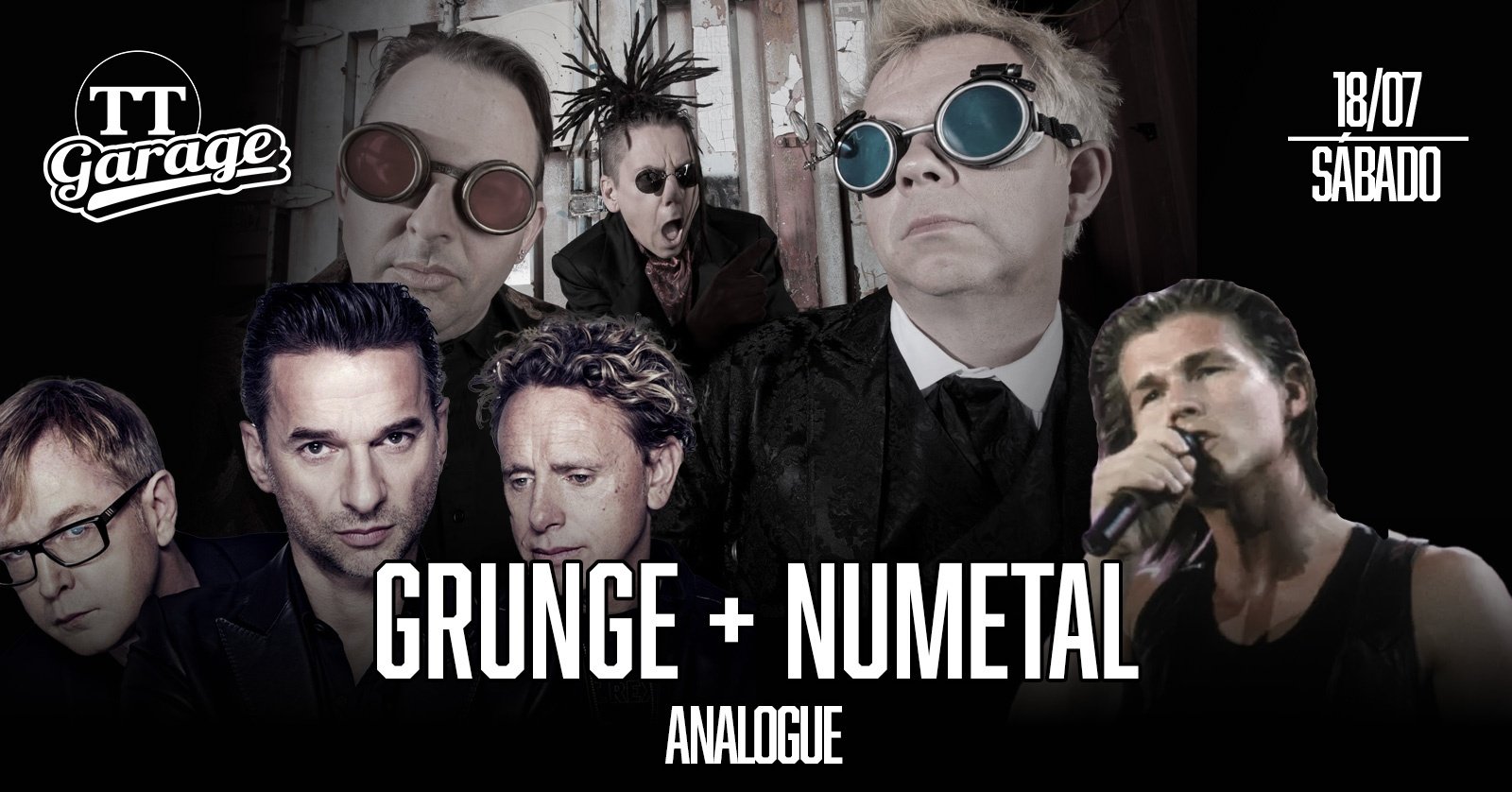 O melhor do Synthpop com a banda Analogue Sábado 18/07