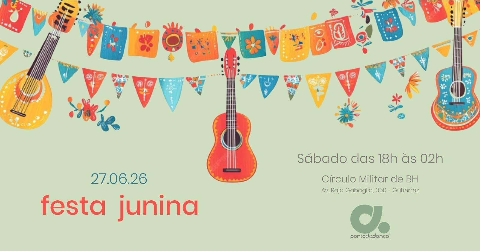 Festa Junina Ponto da Dança 2026