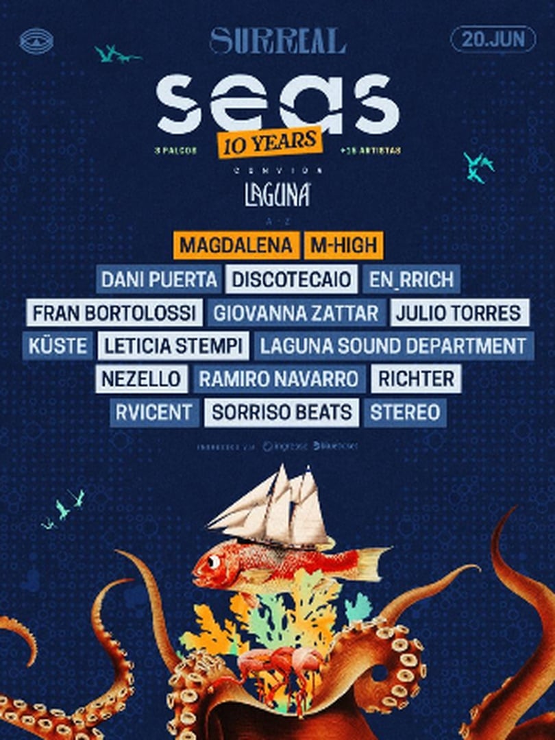 20. Jun. Seas 10 Years Convida Laguna Surreal