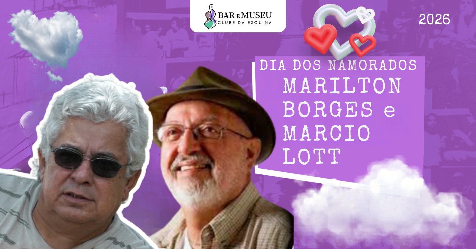 Dia dos Namorados Show Marilton Borges e Márcio Lott