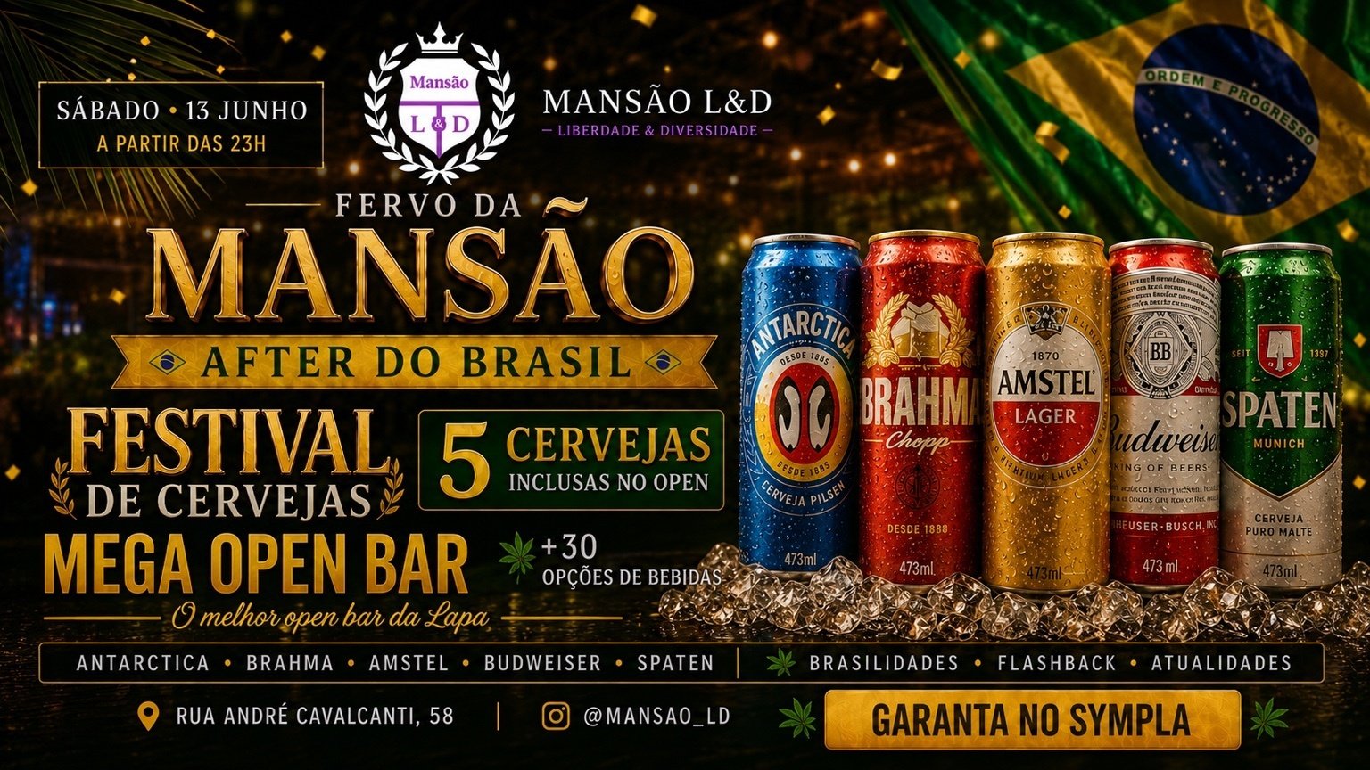 Fervo da Mansão After do Brasil (13/06)