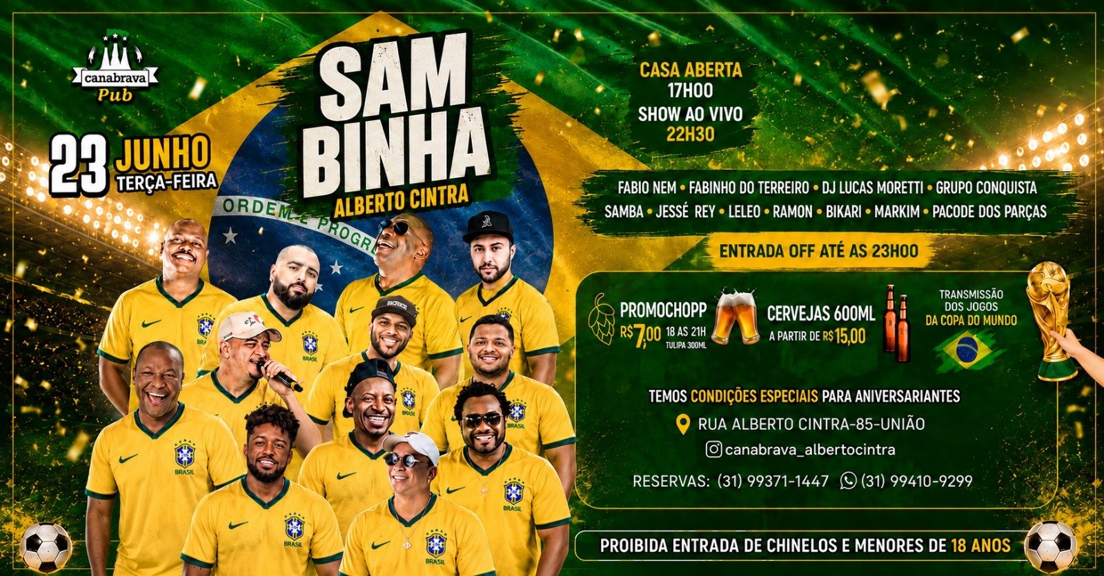 Sambinha Alberto Cintra Canabrava Pub