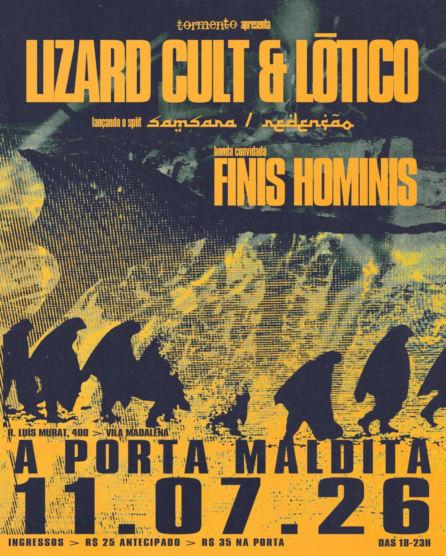 A Porta Maldita Lizard Cult & Lōtico + Finis Hominis