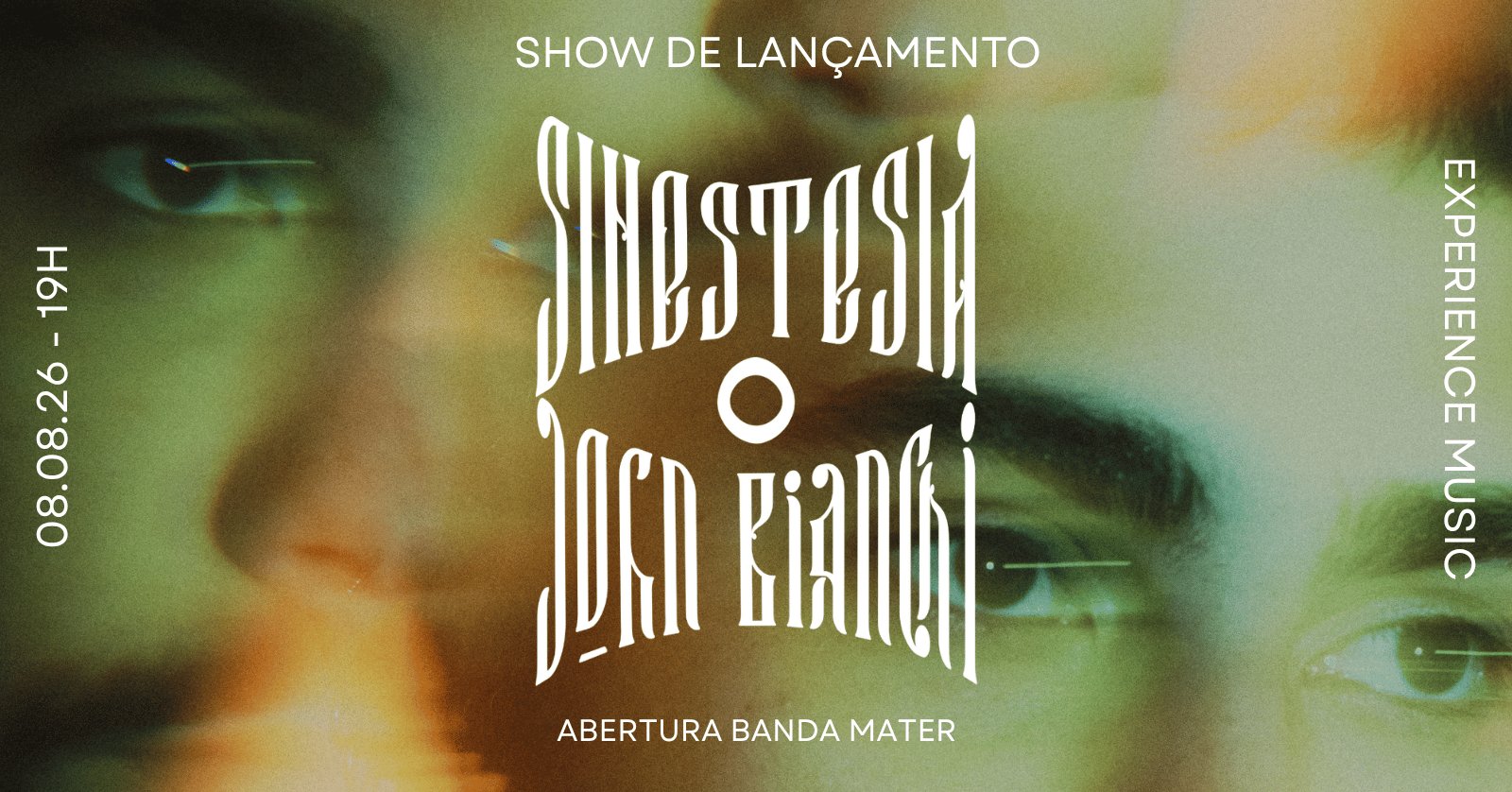 John Bianchi Lançamento Álbum Sinestesia (Abertura Banda Mater)