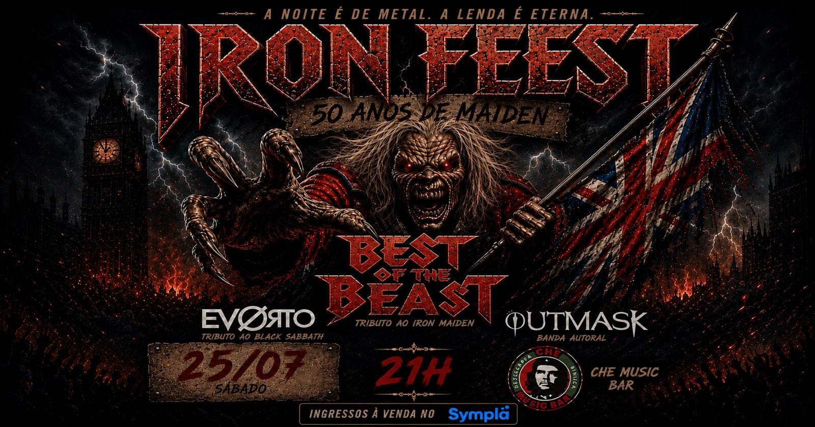 Iron Fest 50 Anos de Maiden