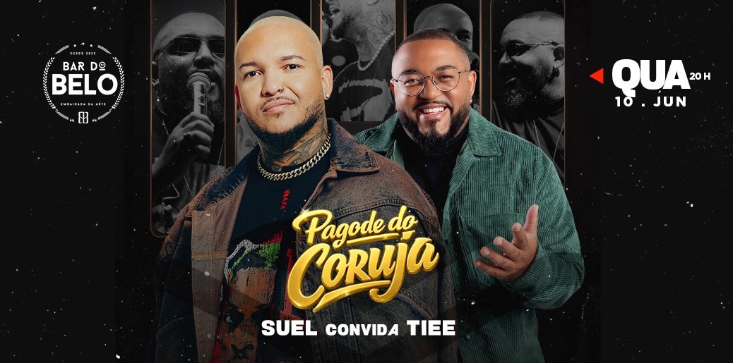 Bar do Belo Apresenta: Pagode do Coruja (suel Convida Tiee)