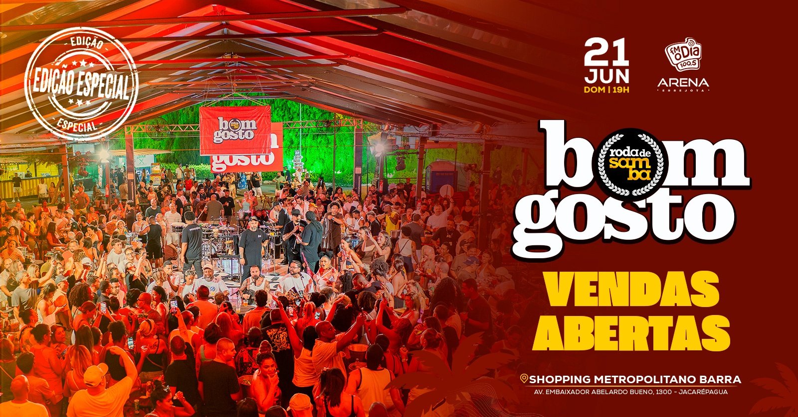 Roda de Samba do Bom Gosto Barra da Tijuca