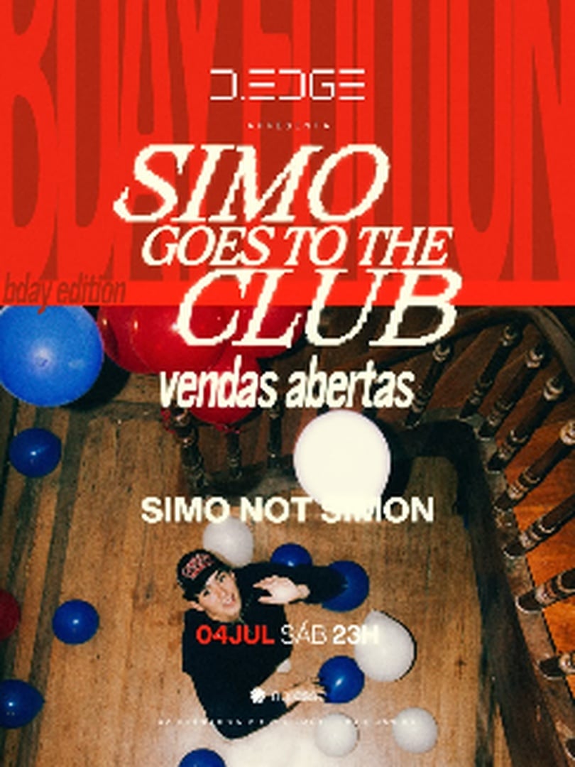 D Edge Rio Apresenta: Simo Goes To The Club