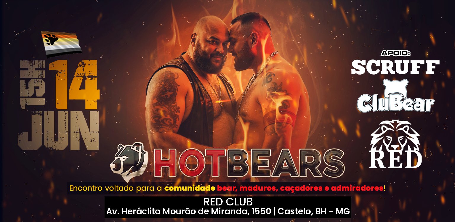 HotBears O Encontro HOT dos ursos, maduros, caçadores e admiradores de MG