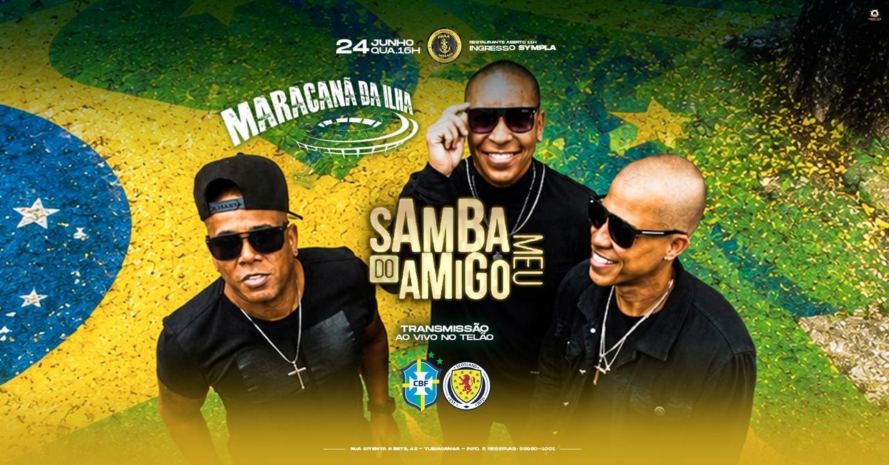 Samba do Amigo Meu no Cura Ressaca!