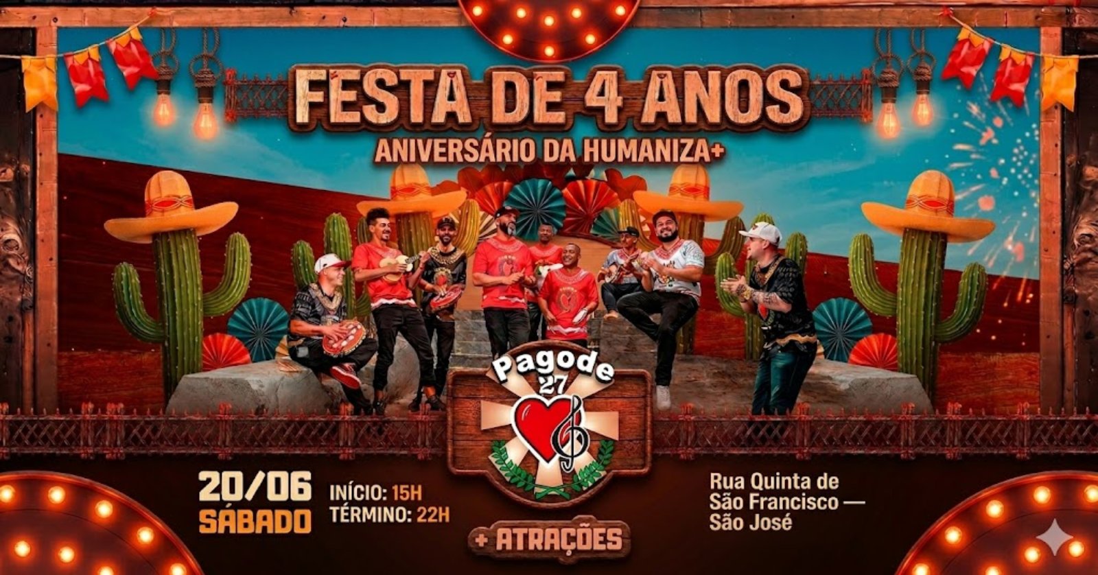 Festa 4 Anos de Humaniza+