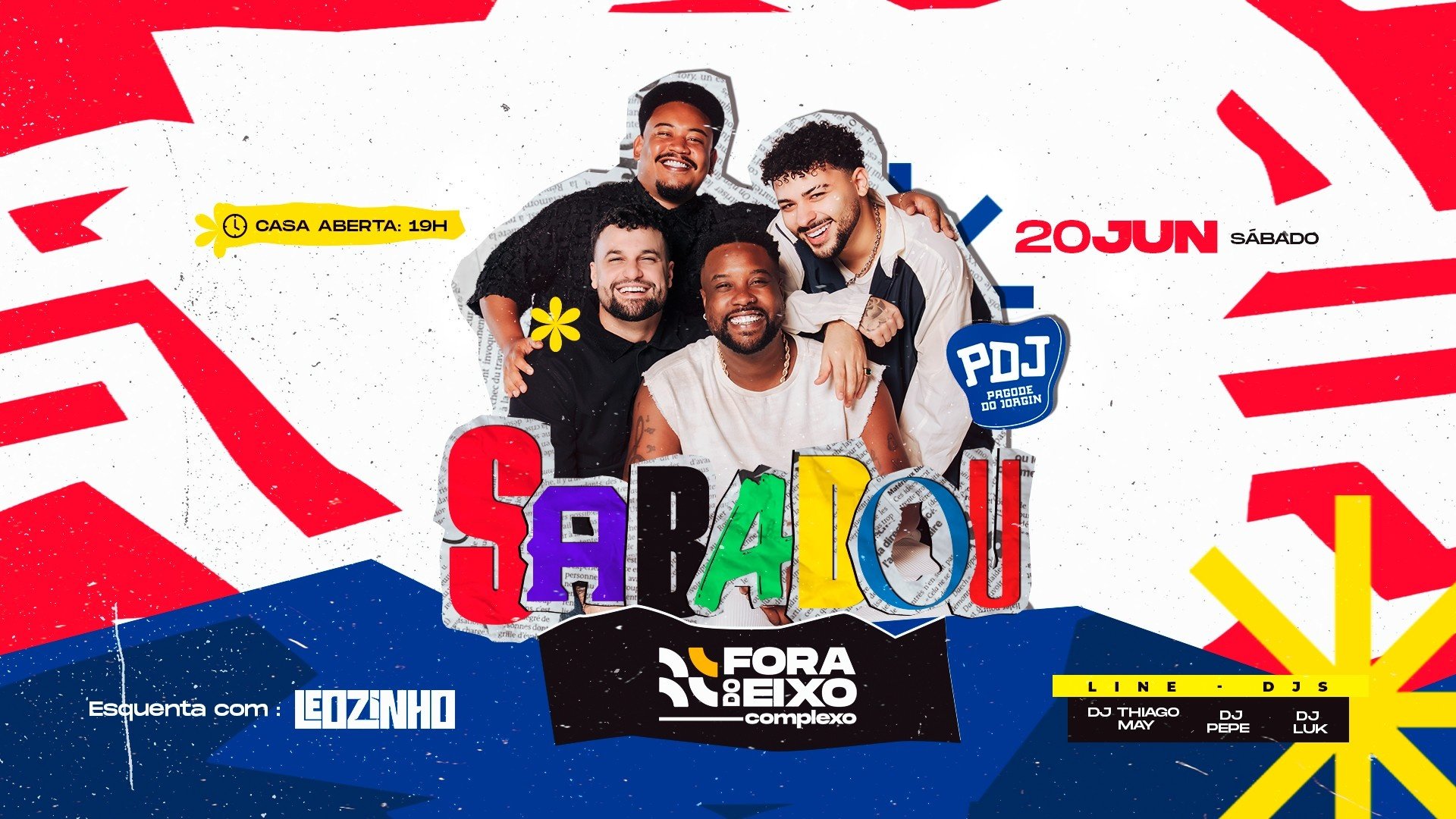 Pagode Cpx Sábado 20 de Junho