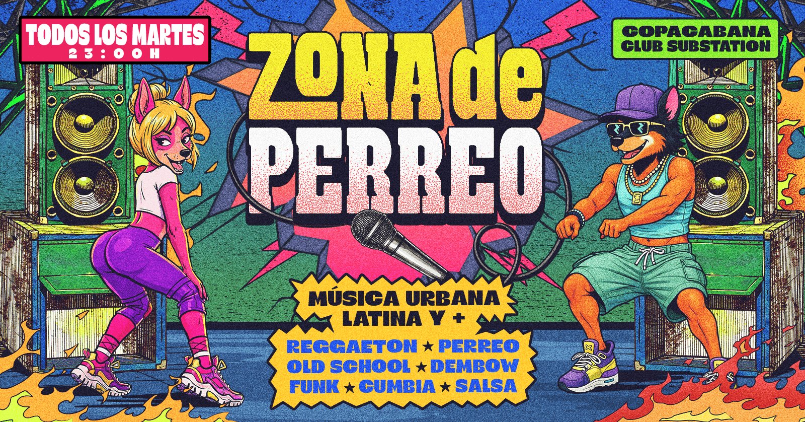 Zona de Perreo | Martes 16 de junio | Copacabana