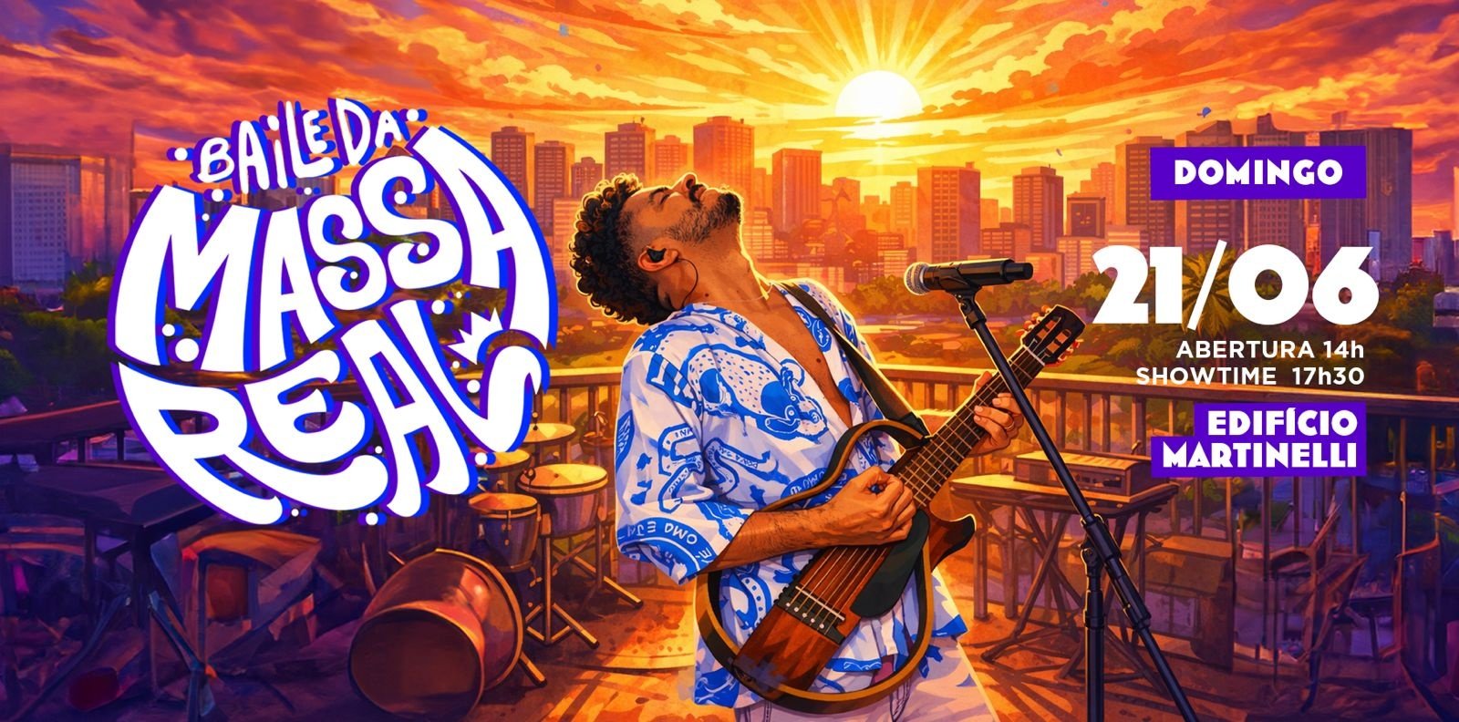 Baile da Massa Real no Edifício Martinelli! | 21.06