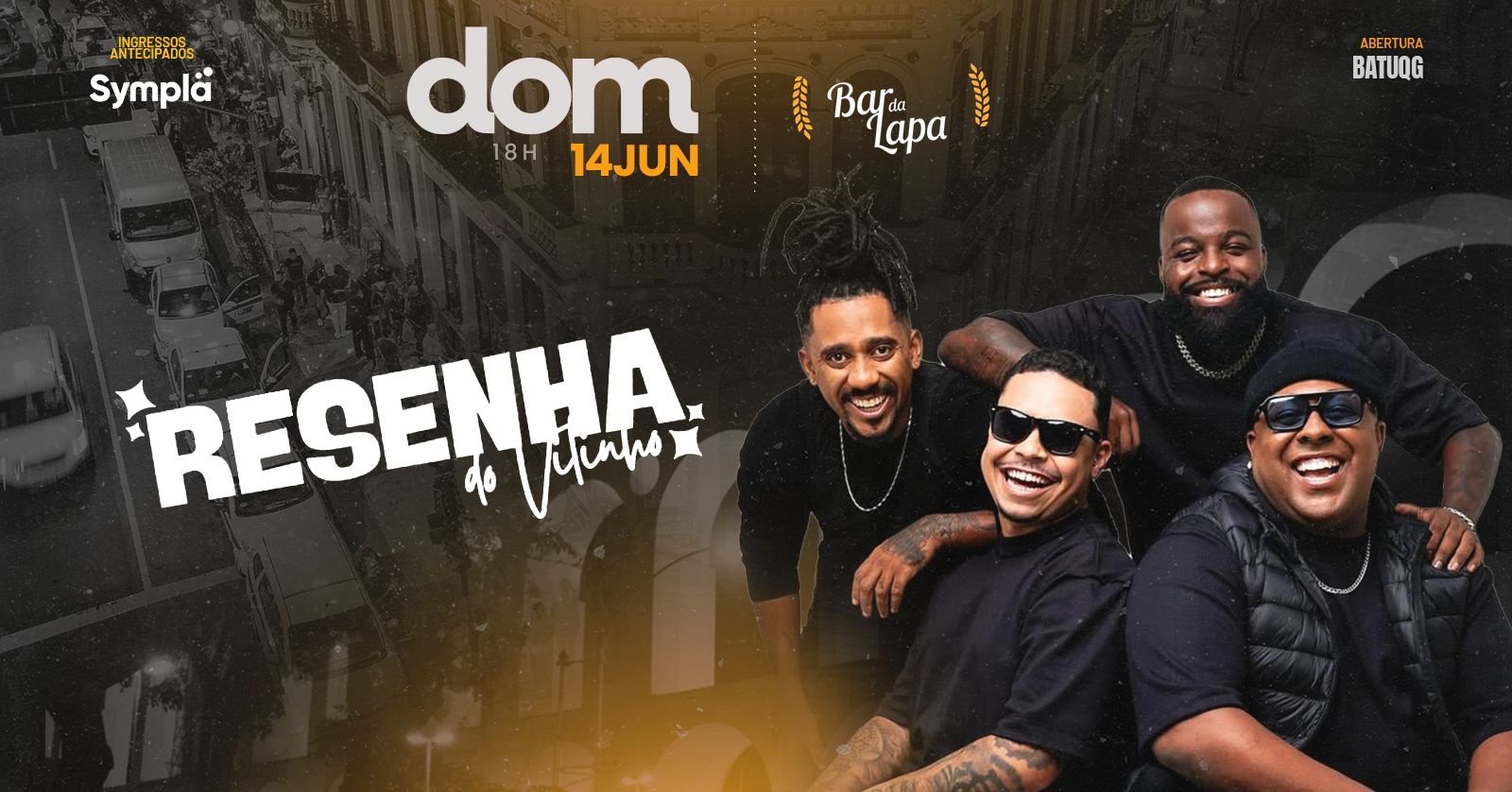 Resenha do Vitinho no Bar da Lapa