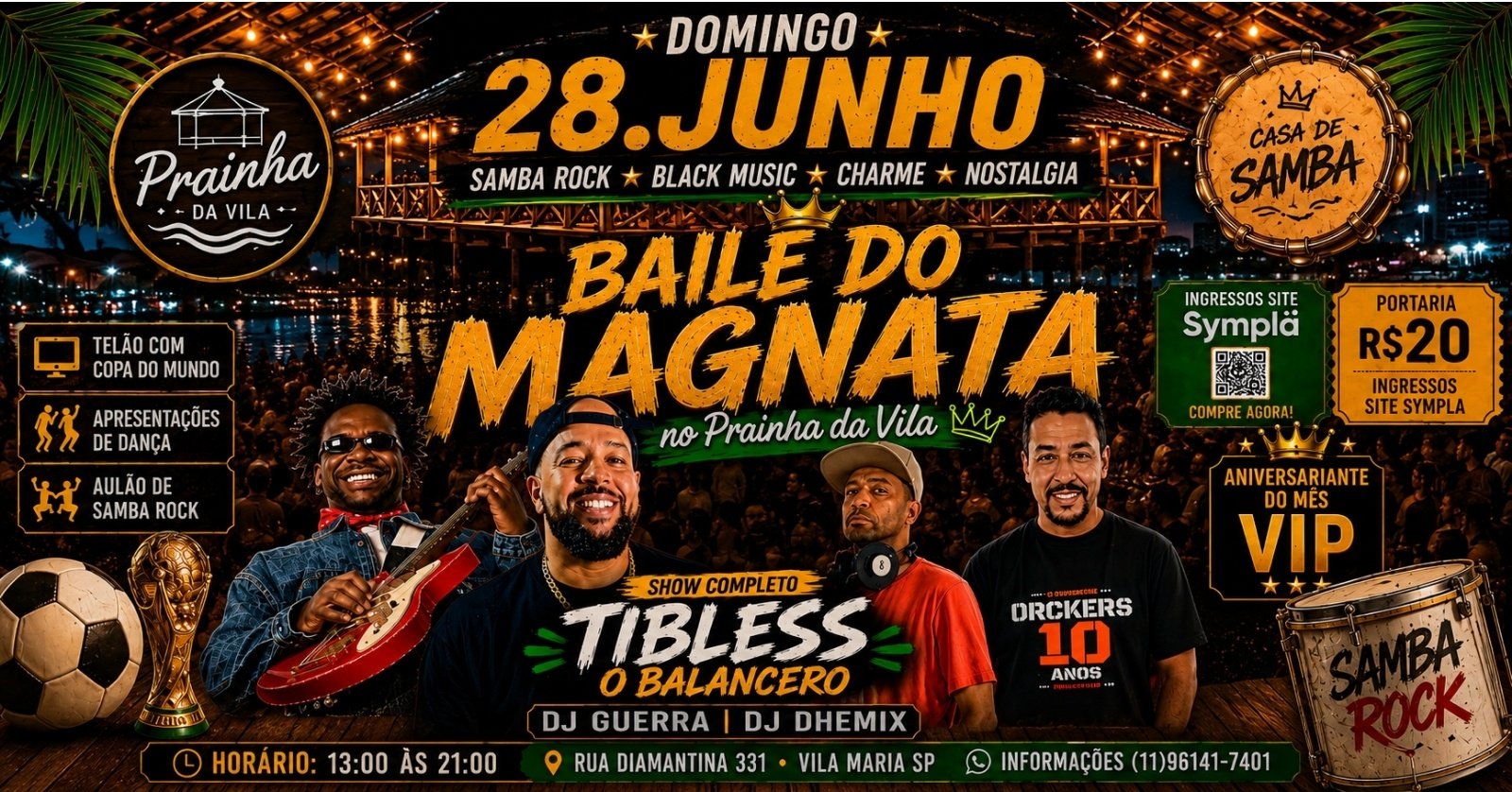 Baile do Magnata Sambarocker's