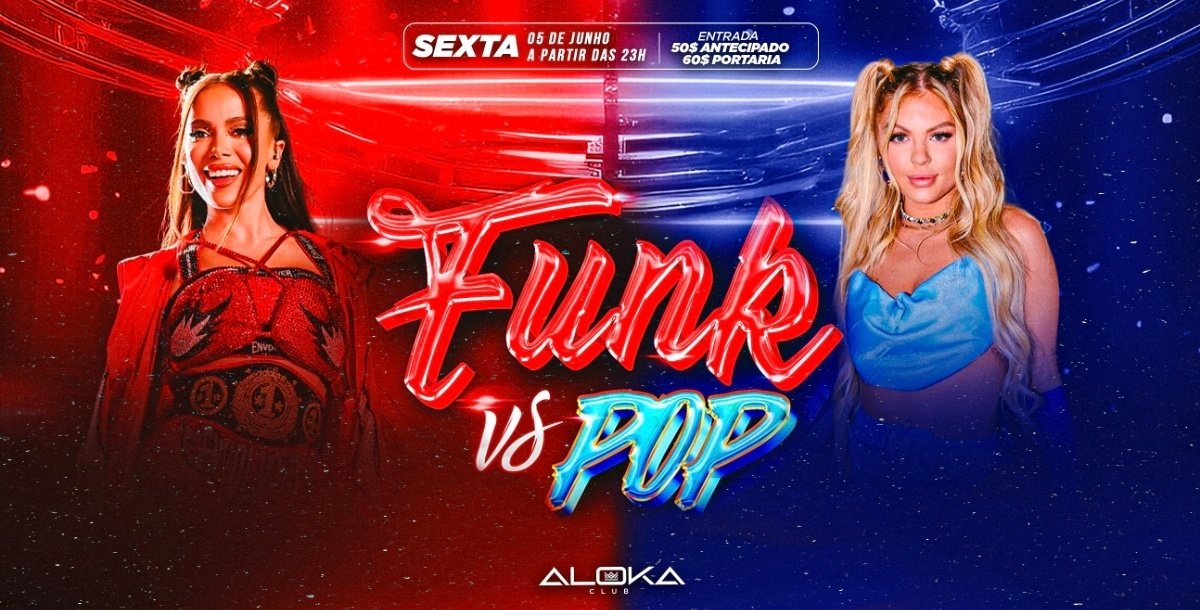 Aloka Openbar Funk Vs Pop # Sexta 5 Jun Aloka Club + 3 Boates