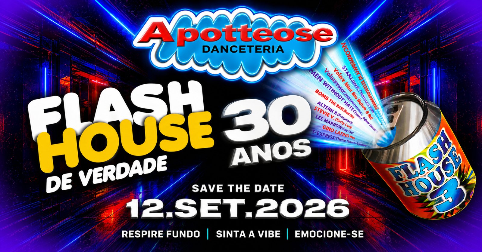 30 Anos Apoteose Danceteria (flash House Mais Que Especial)
