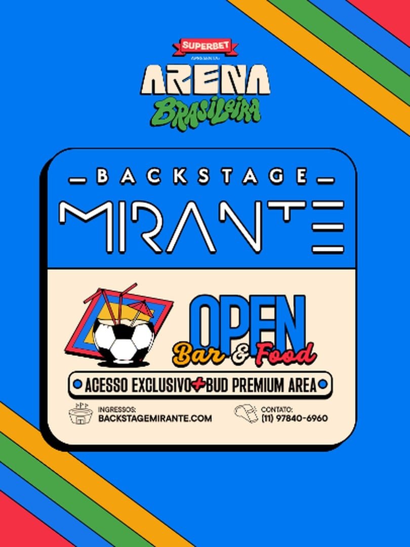 Arena Brasileira 2026 | Backstage Mirante