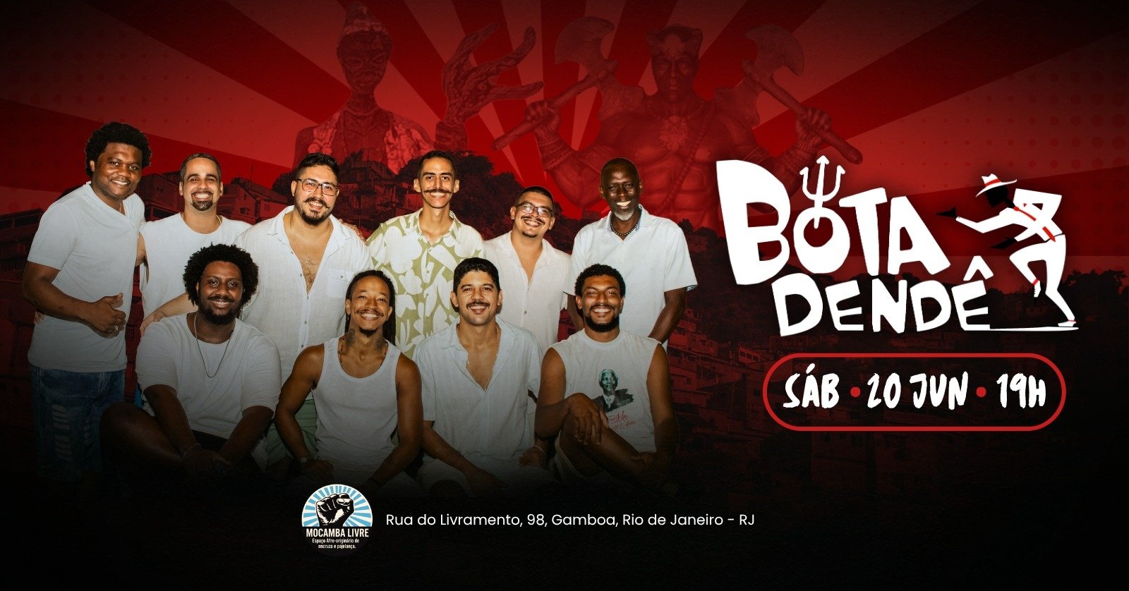 BOTA DENDê no Mocamba livre