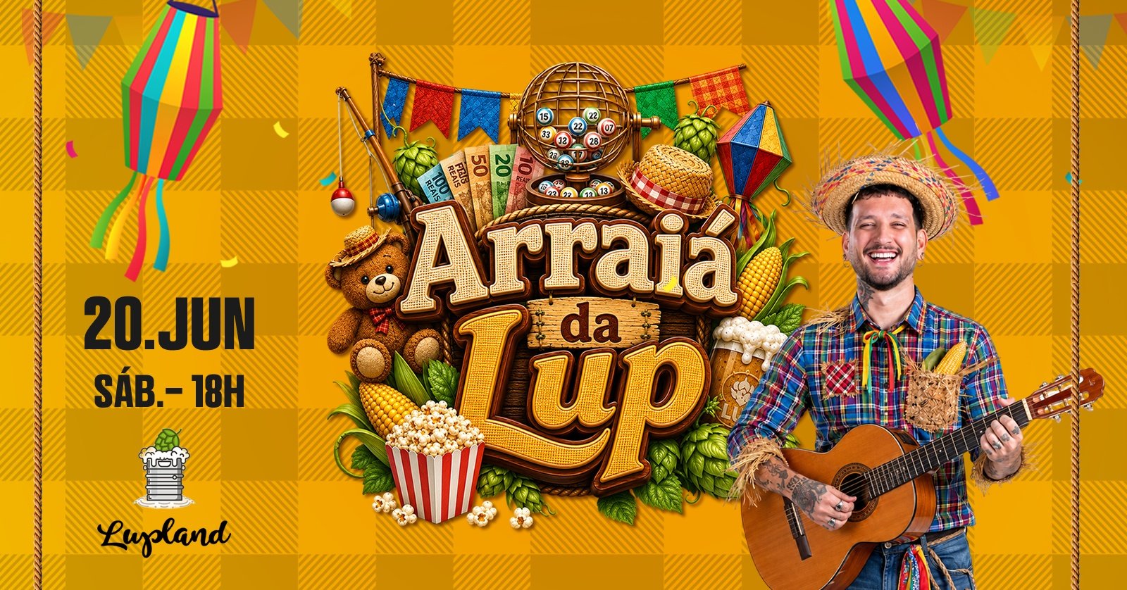 Arraiá da Lup