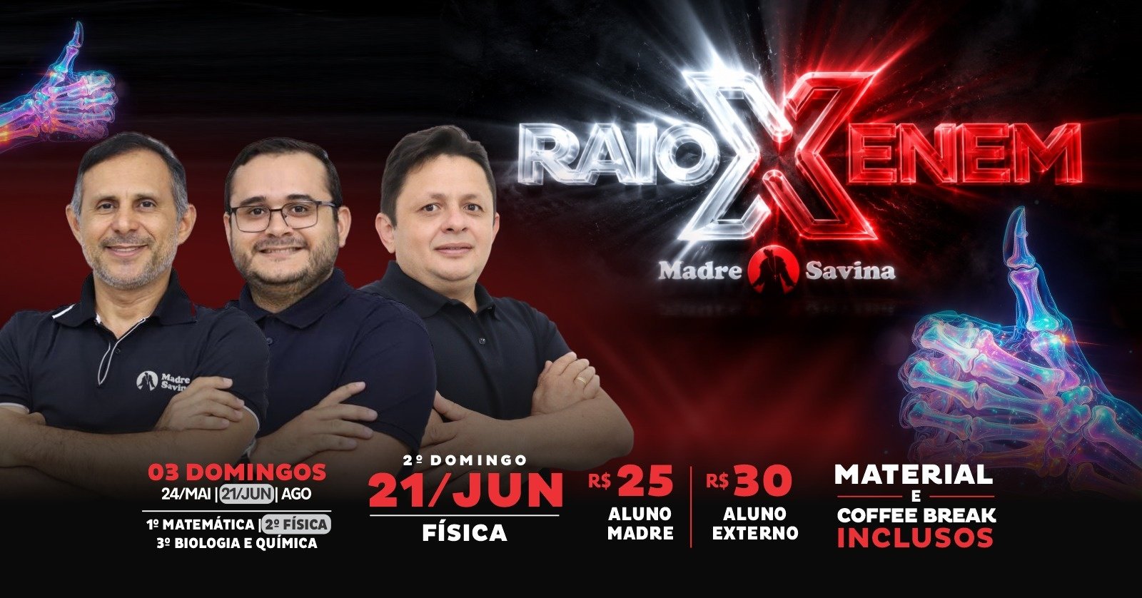 Raio X Enem Madre Savina Física